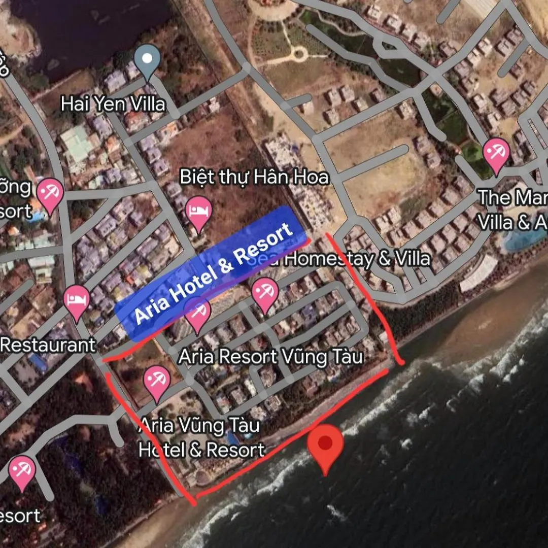 Apartment Can Ho Ven Bien 2 Pn 90M2 Tai Aria Vung Tau Co Ho Boi